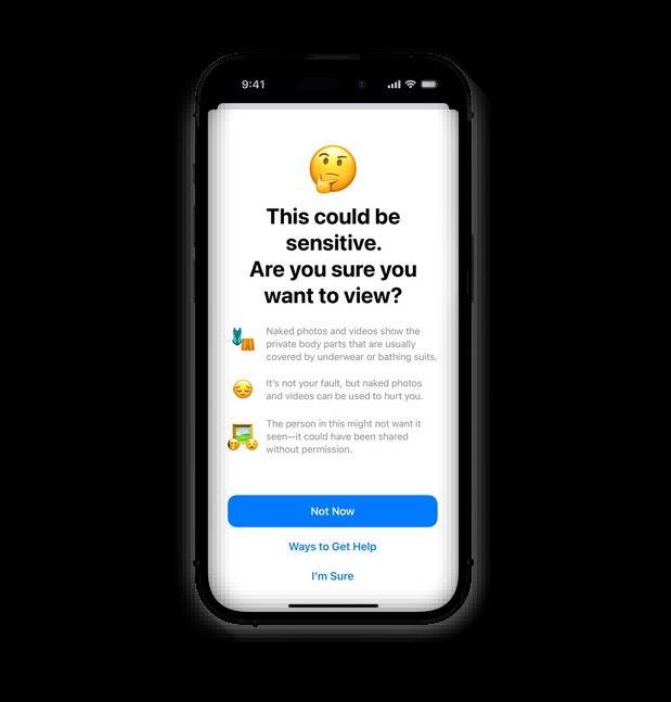 iOS 17 Hassas içerik nedir ve nasıl açılır 1.Resim