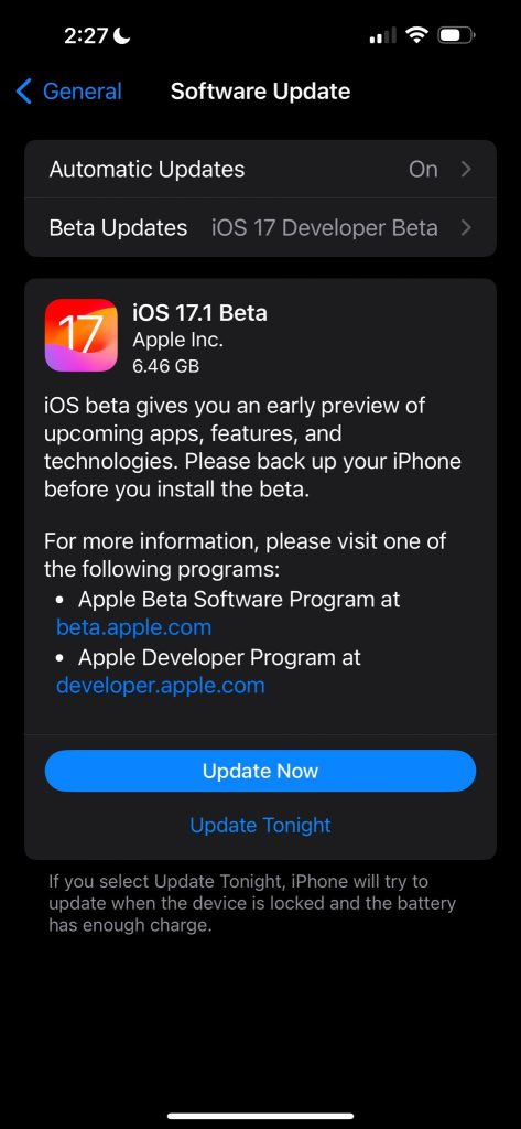 iOS 17.1 Beta ile gelen yenilikler: iPhone&#8217;un beğenilmeyen zil sesleri kaldırıldı 1.Resim