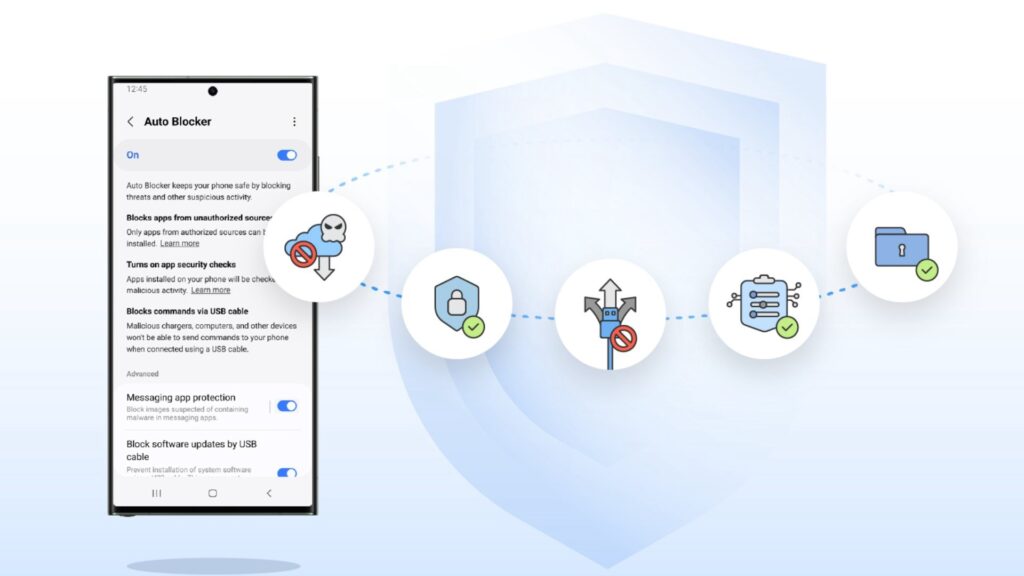 Samsung, One UI 6 ile güvenliği üst seviyeye çıkardı: Auto Blocker ile gözünüz arkada kalmayacak 1.Resim