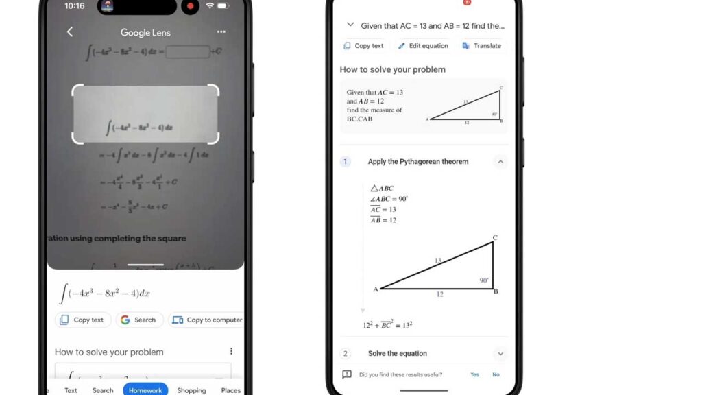 Google artık matematik dehası: Trigonometri, kalkülüs ve geometri sorularını çözebilecek 1.Resim