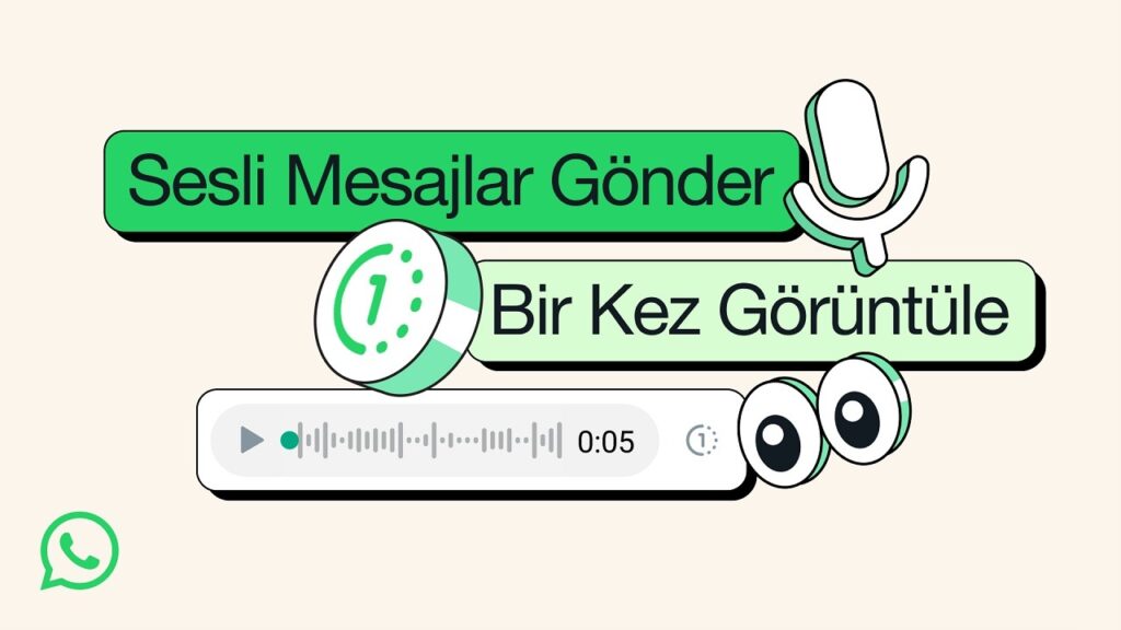 WhatsApp’ta tek seferlik mesajların ardından yeni dönem: Bir kez dinlenebilen sesler geldi 1.Resim