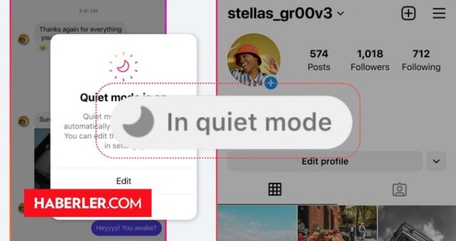 Instagram Sakin Mod nedir, Sakin Mod nasıl kapatılır? Biliyoruz bundan rahatsız oluyorsunuz&#8230; 1.Resim
