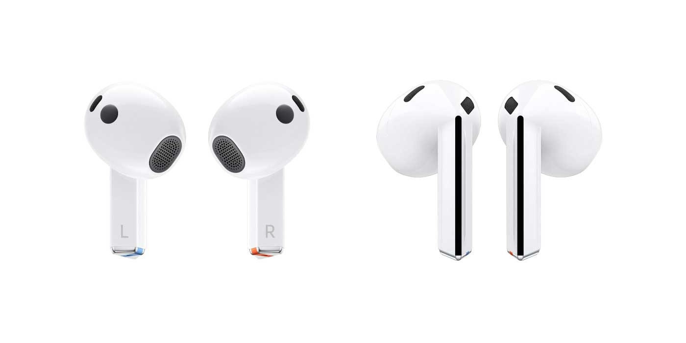 AirPods&#8217;a tıpa tıp benzeyen Galaxy Buds 3&#8217;ün tasarımı sızdırıldı 1.Resim